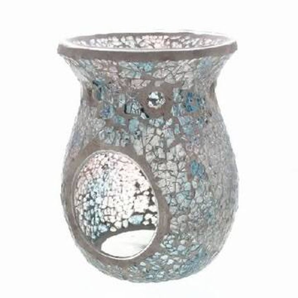 Light Silver & Blue