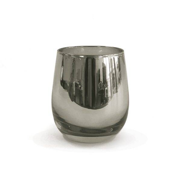 Small Metallic Tumbler - Silver
