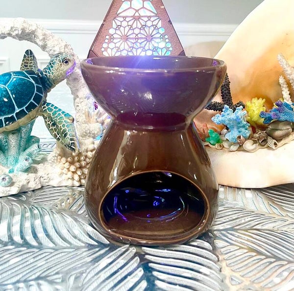 Brown Tealight Burner (LAST ONE)