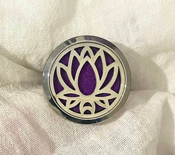 Vent Diffuser - Silver Lotus (LAST ONE)