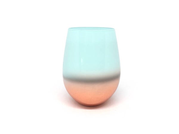 Ombré - Light Blue & Gold