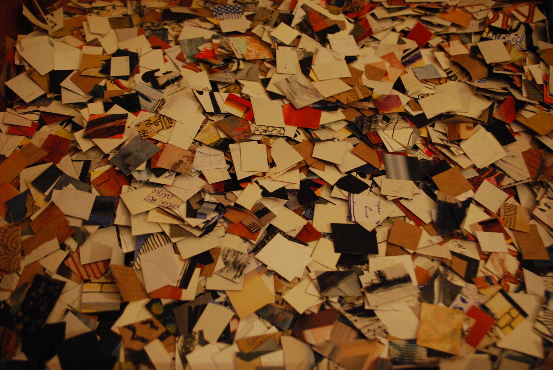 viele kleine Bilder, Zeichnungen