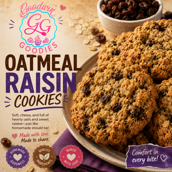 Oatmeal Raisin Cookies