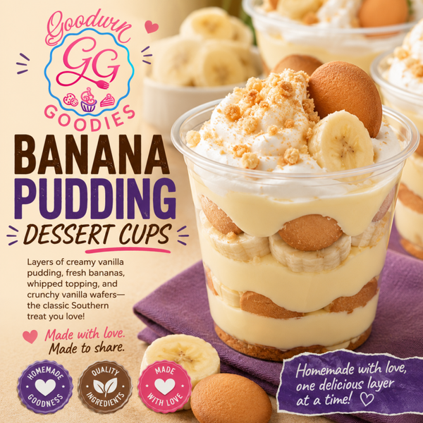 Banana Pudding Dessert Cups