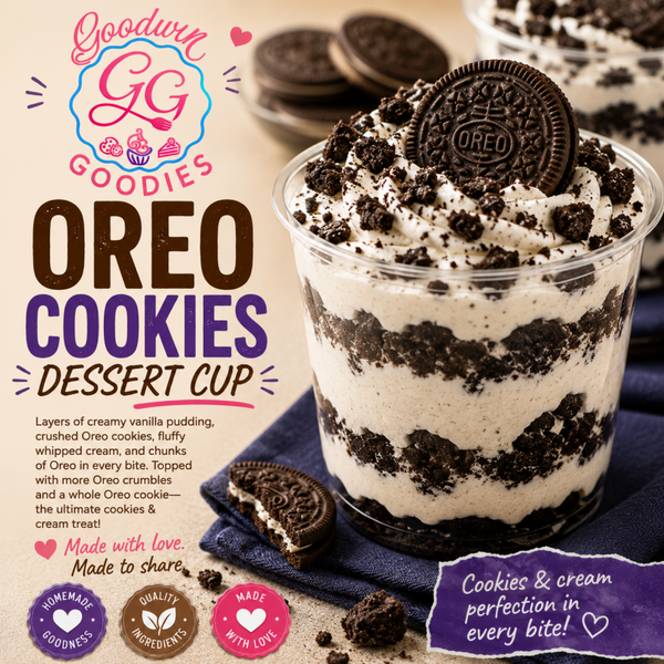 Oreo Cookies Dessert Cup