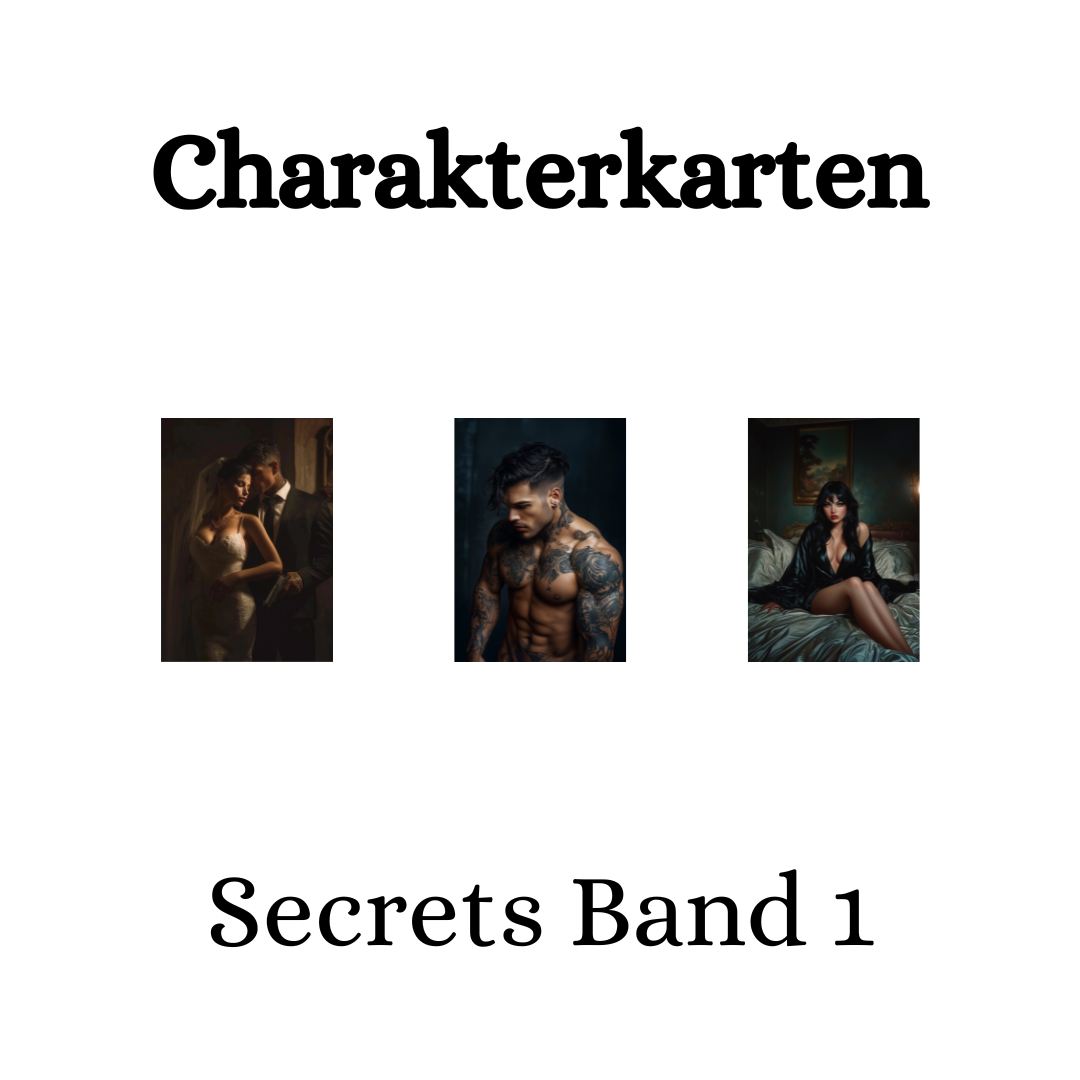 Charakterkarten - Set "Secrets"