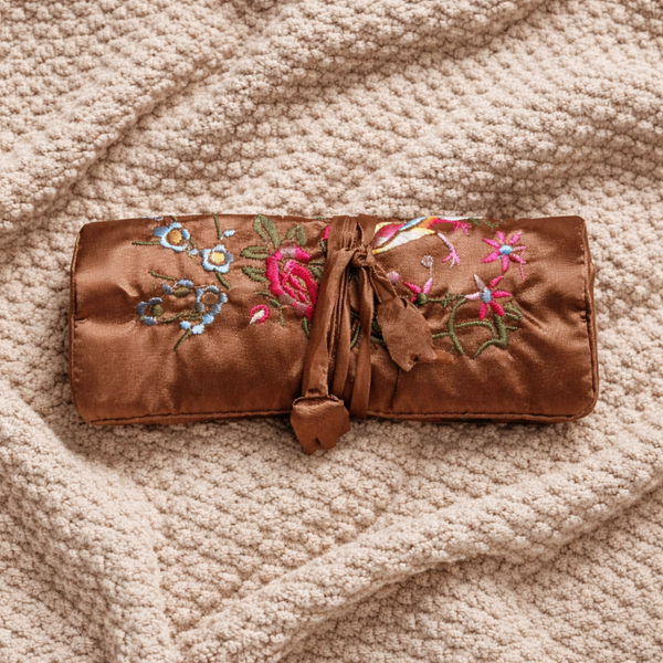 Reis etui "Bohemian brown