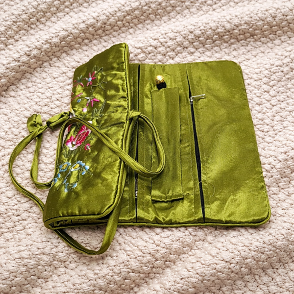 Reis etui "Bohemian green