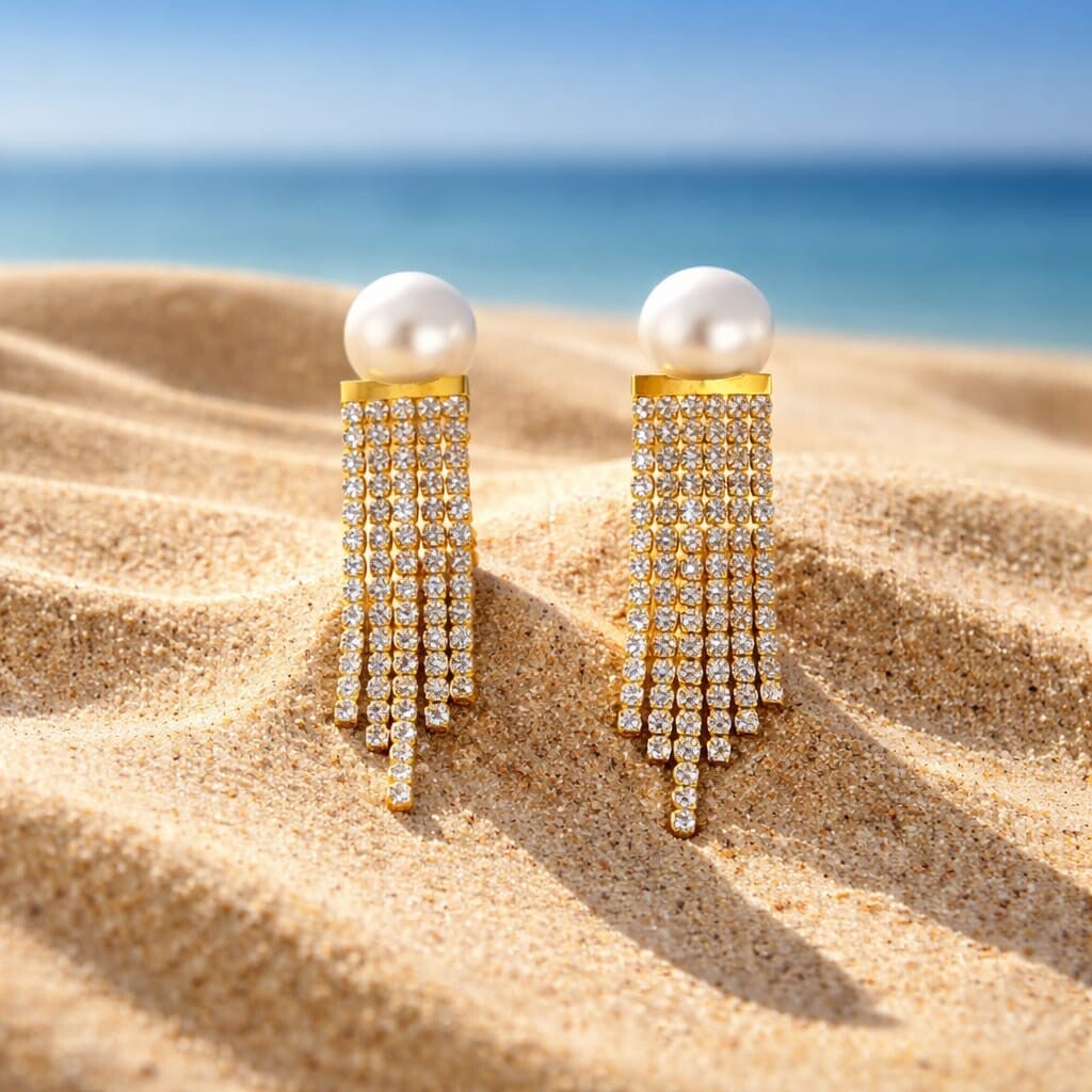 Parel met strass