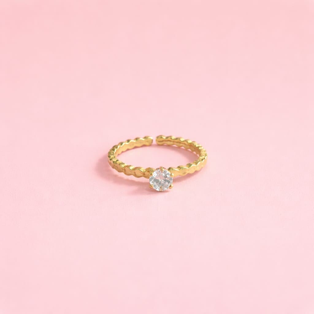Ring ' Diamond goud