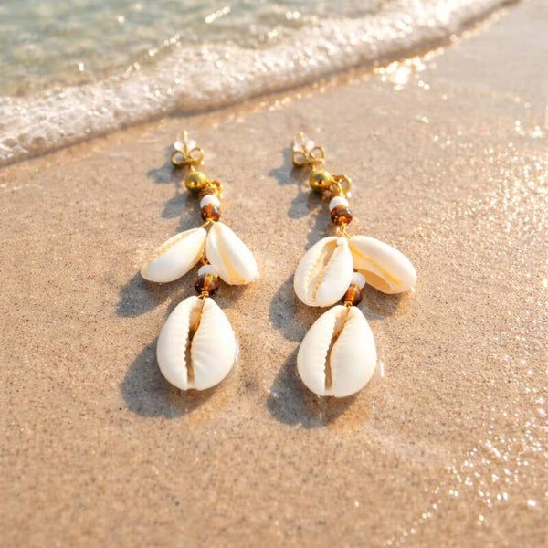 Statement oorbellen 'Kauri beach