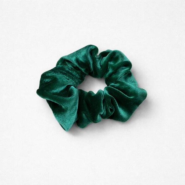 Scrunchie ' velours dark green