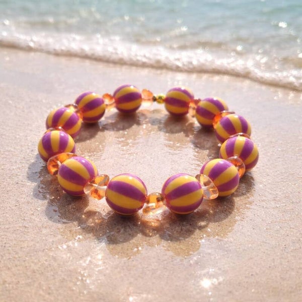 Vrolijke kralen armband