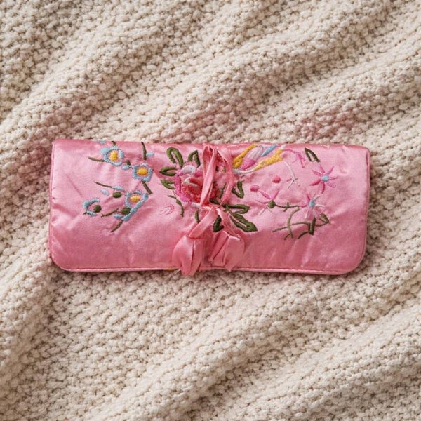 Reis etui "Bohemian pink