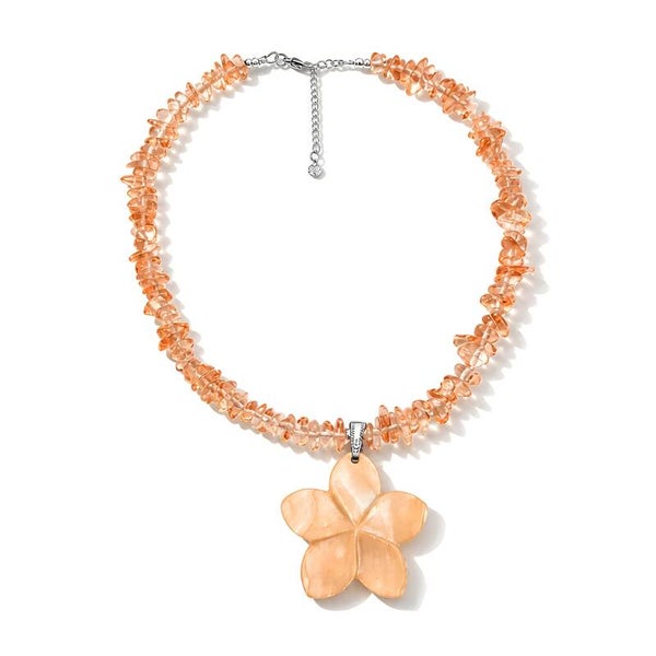 Hawai ketting met statement bedel van schelp