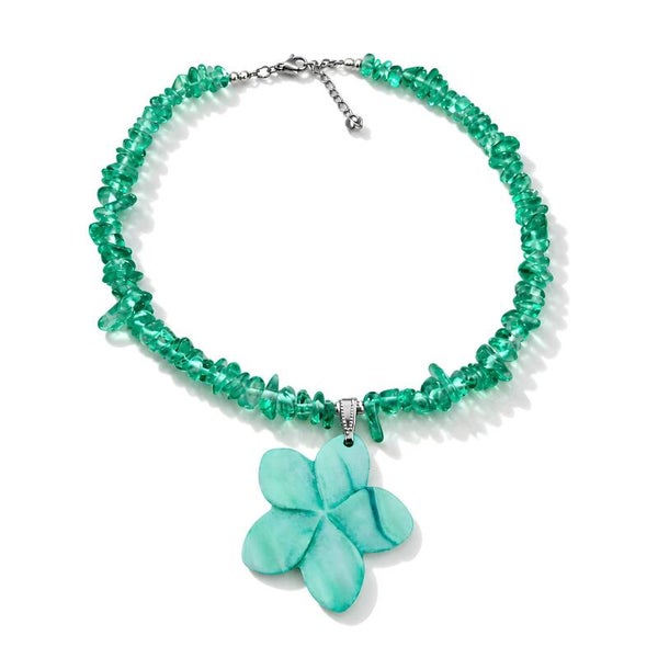 Hawai ketting met statement bedel van schelp