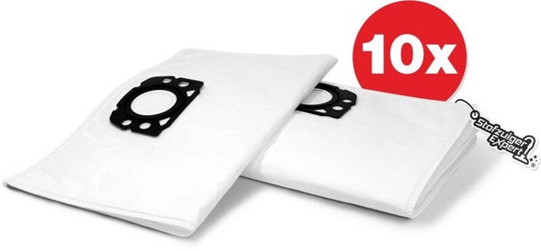 10x Stofzuigerzakken Geschikt Voor KÄRCHER WD4, WD5, WD6, MV4, MV5, MV6 en Premium series - Multi-laags stofzakken - Karcher alternatief zakken van Hoge Kwaliteit