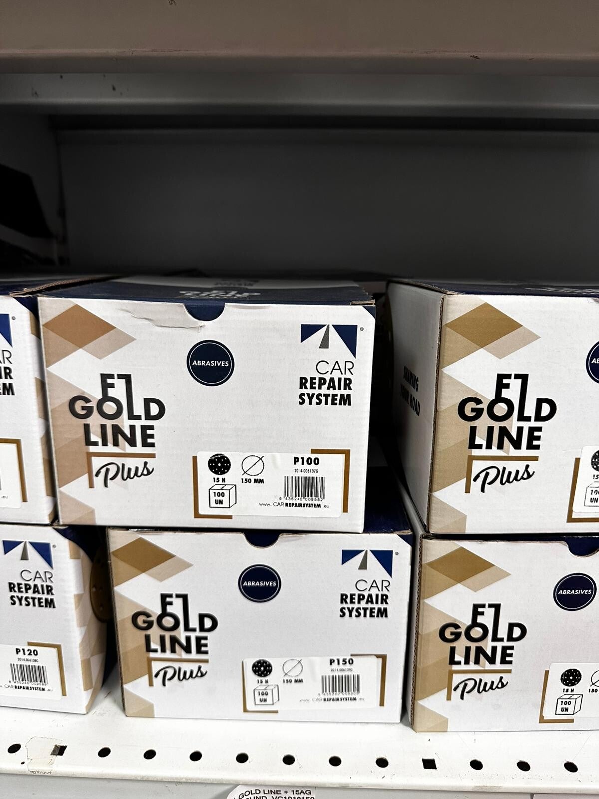 DISCOS DE LIJAS MARCA CAR REPAIR SYSTEM (F1 GOLD LINE)