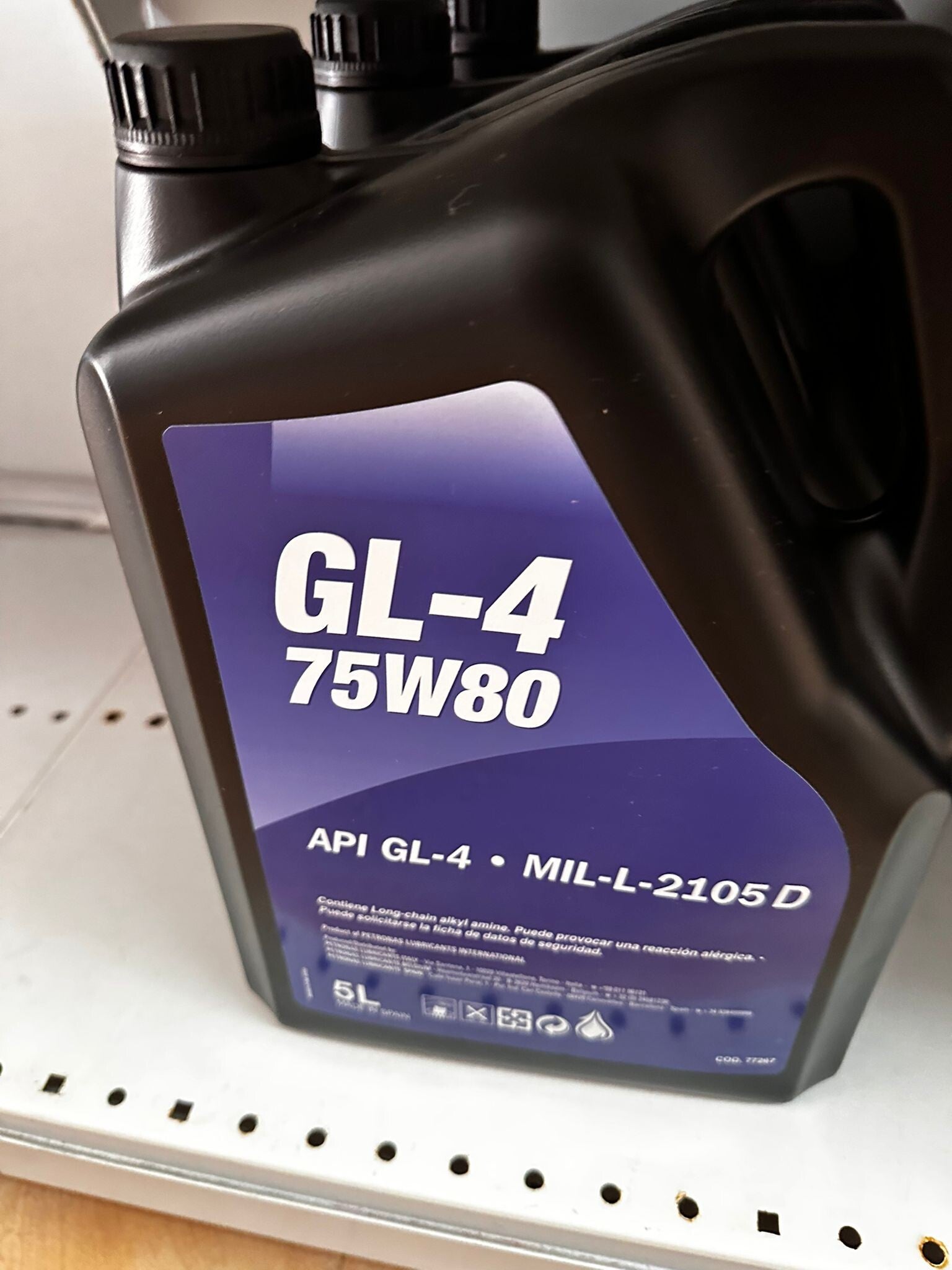 ACEITE DE CAJA 75W/80