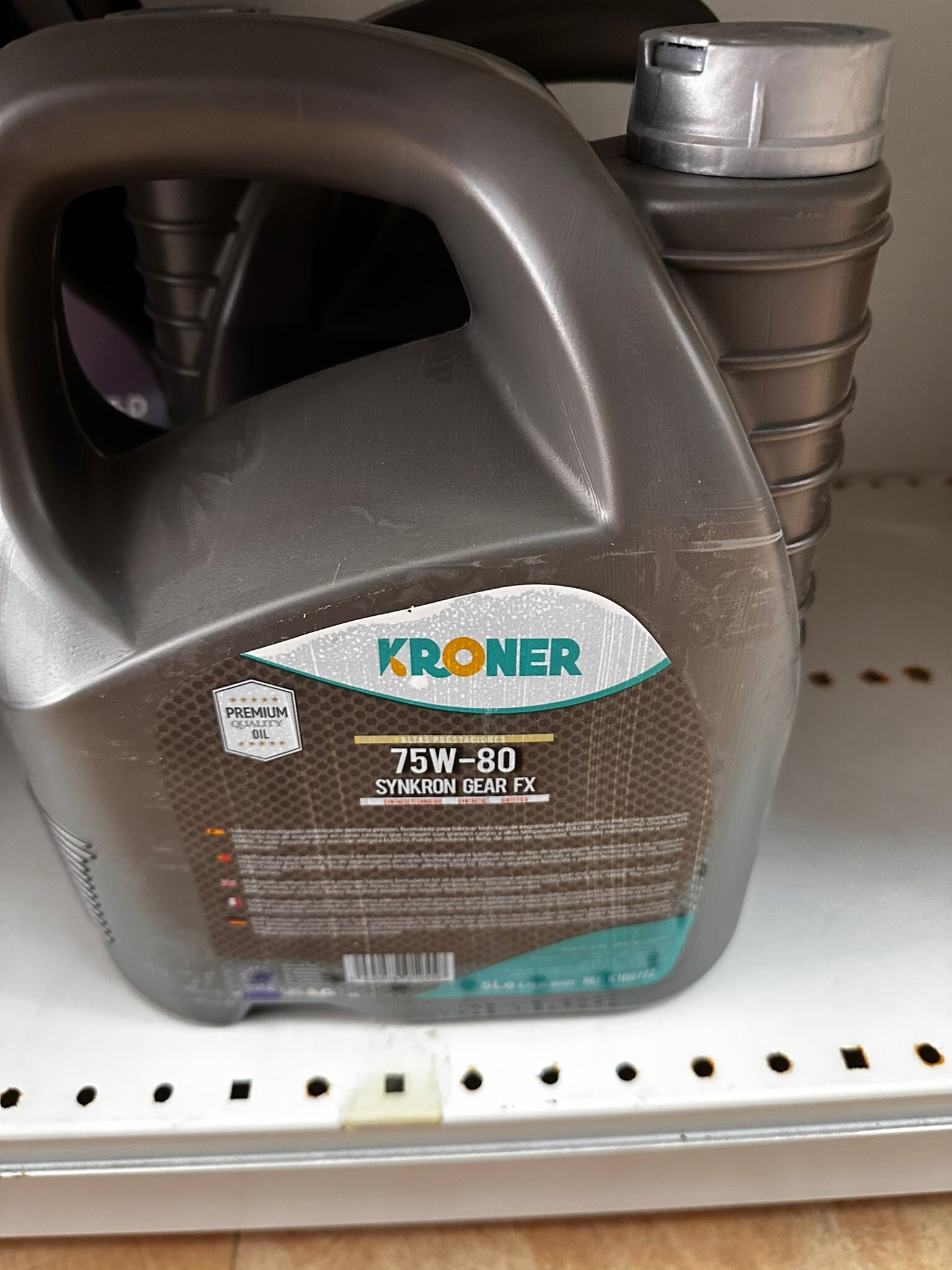 ACEITE DE CAJA 75W/80 KRONEER