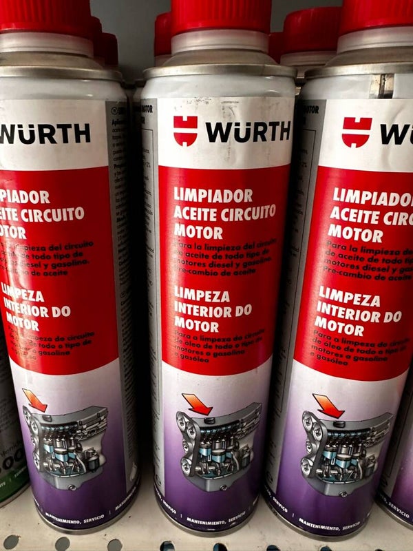 LIMPIADOR ACEITE CIRCUITO MOTOR WURTH