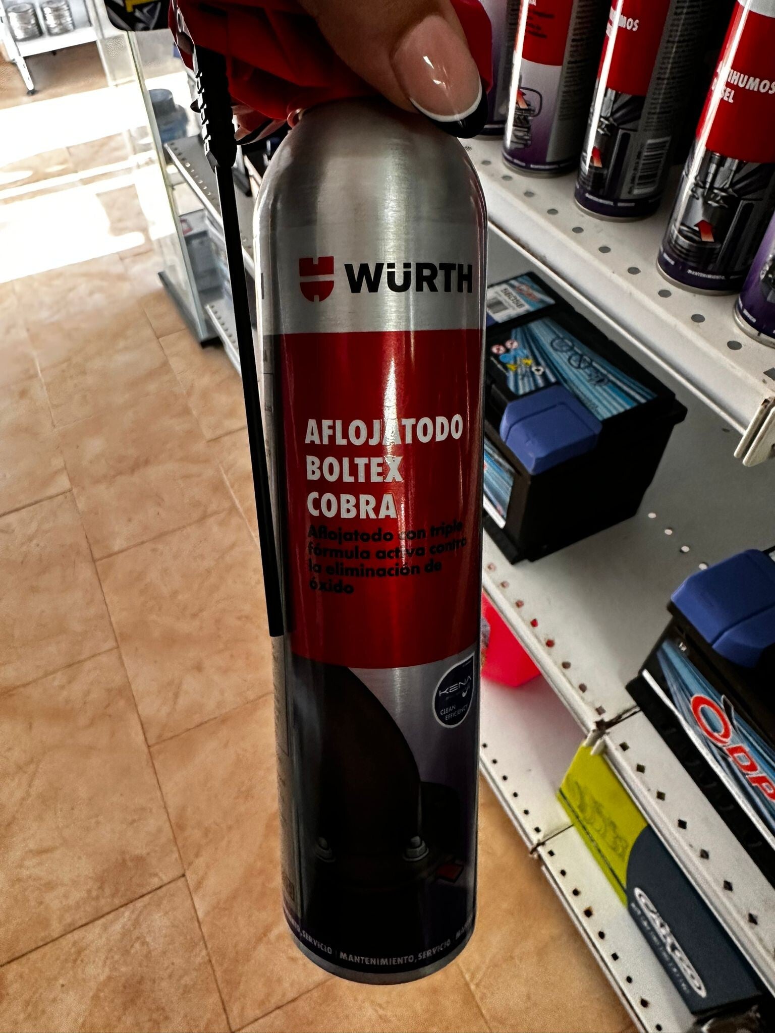 AFLOJATODO BOLTEX COBRA WURTH