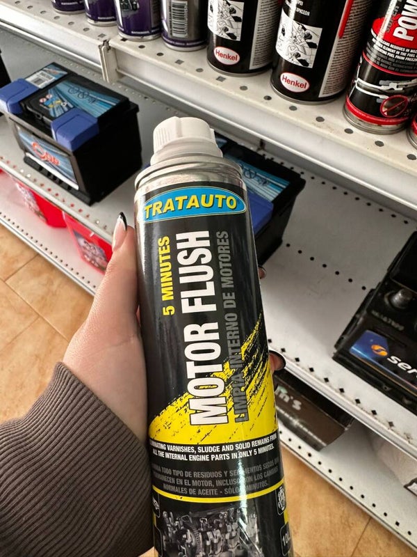 MOTOR FLUSH LIMPIA INTERNO DE MOTORES TRATAUTO