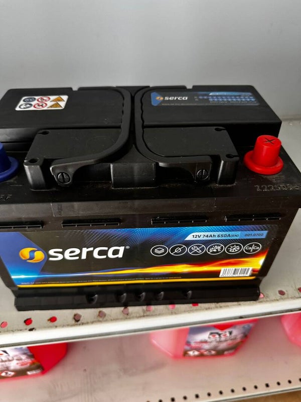 SERCA 12V 74Ah 650A