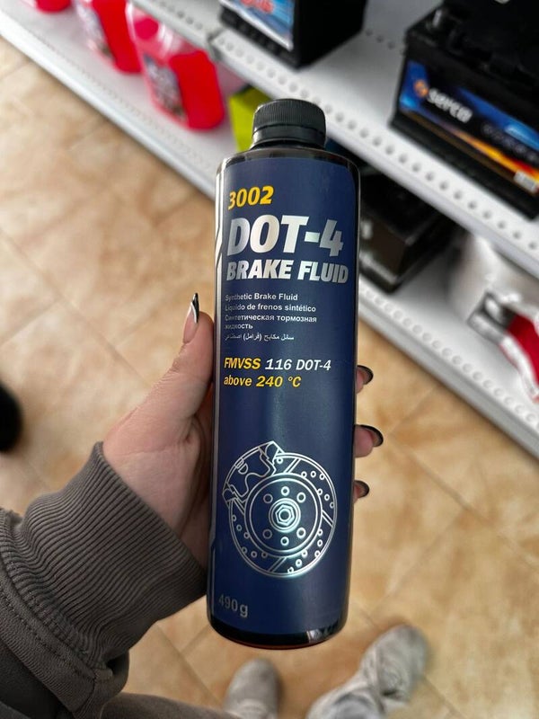 DOT-4 BRAKE FLUID 3002