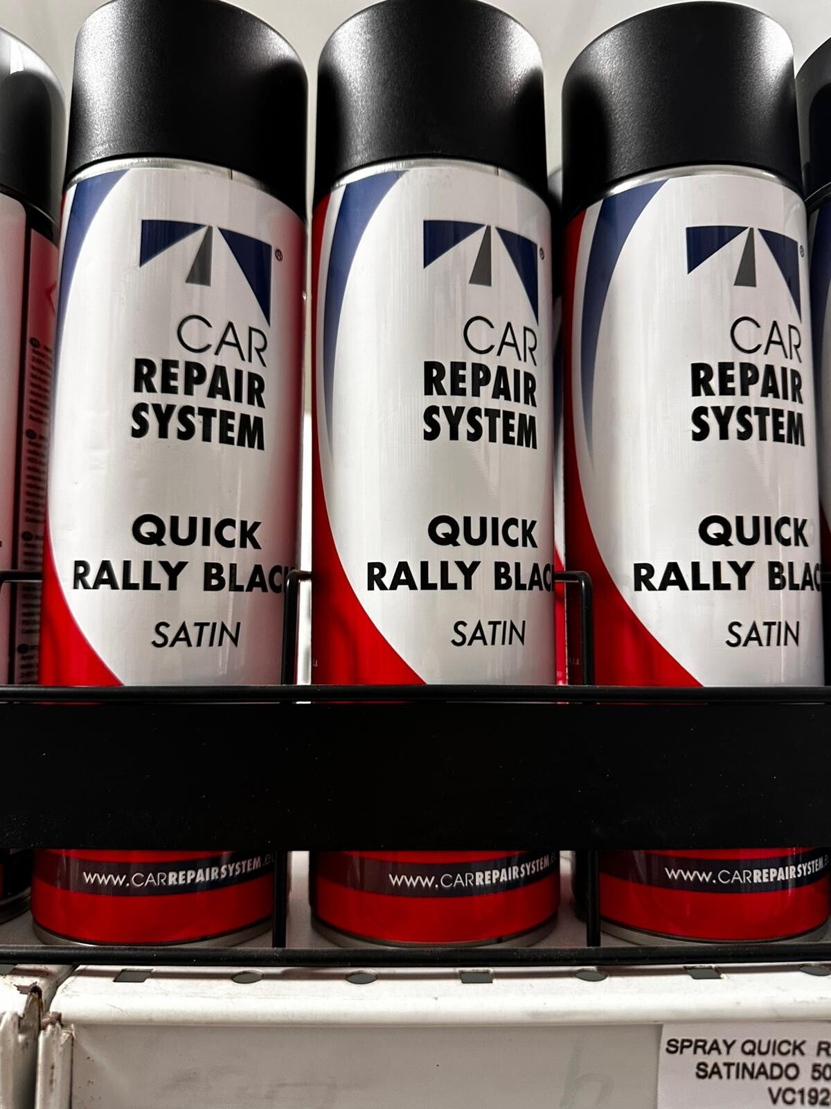 CAR REPAIR SYSTEM QUICK RALLY BLACK SATIN