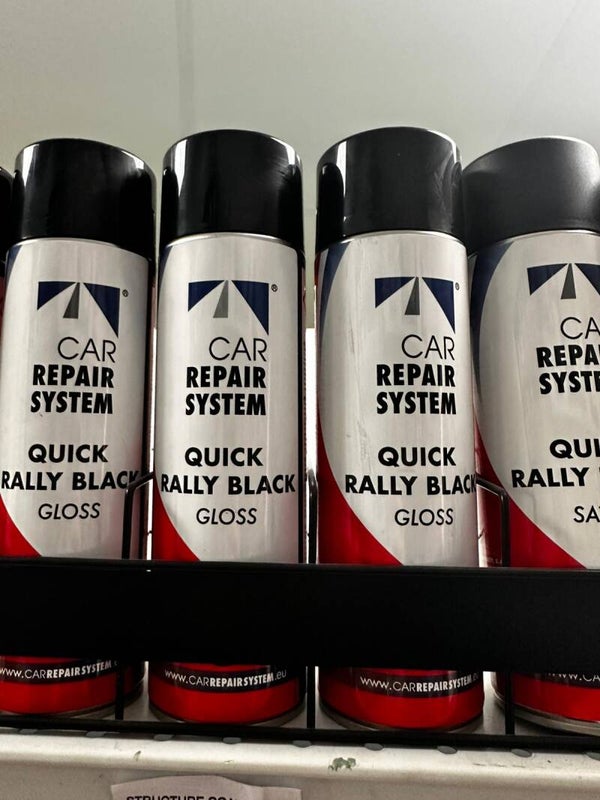 CAR REPAIR SYSTEM QUICK RALLY BLACK GLOSS