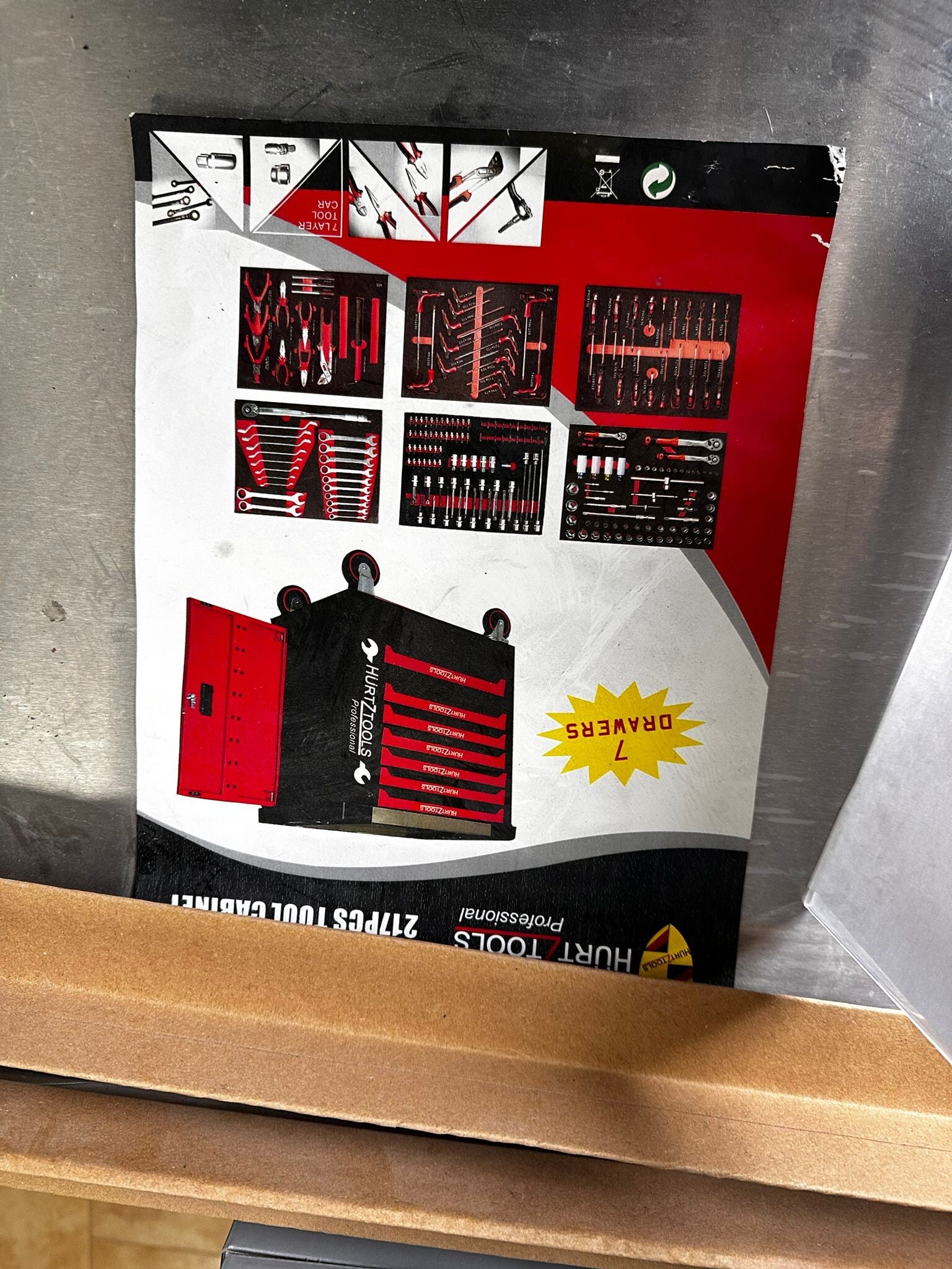 CARRO HERRAMIENTAS HURTZTOOLS PROFESIONALS