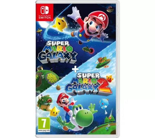 Super Mario Galazy 1 + 2  With emulators