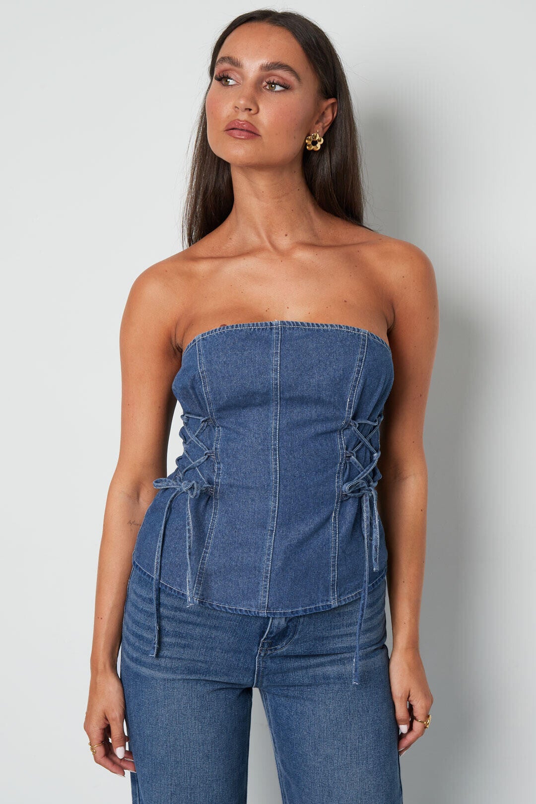 Micky denim top