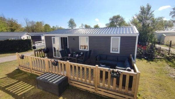 Chalet met omheinde tuin 4 gasten  De Marne, Lauwersoog, De Marne, Nederland