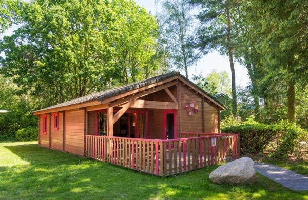 Kids Wijze Varen Lodge met omheind terras  6 personen Hoogerheide Noord Brabant