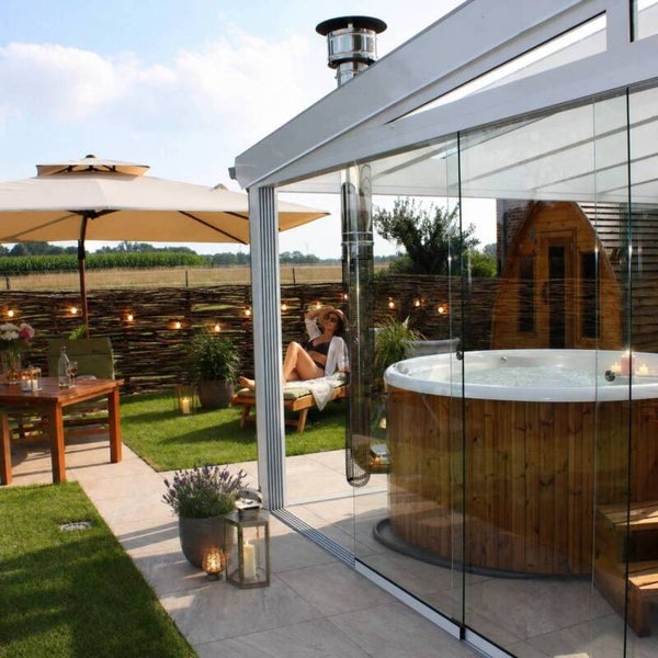 Vakantiehuis met omheinde tuin en wellness 2 gasten Bunnen, Löningen, Duitsland