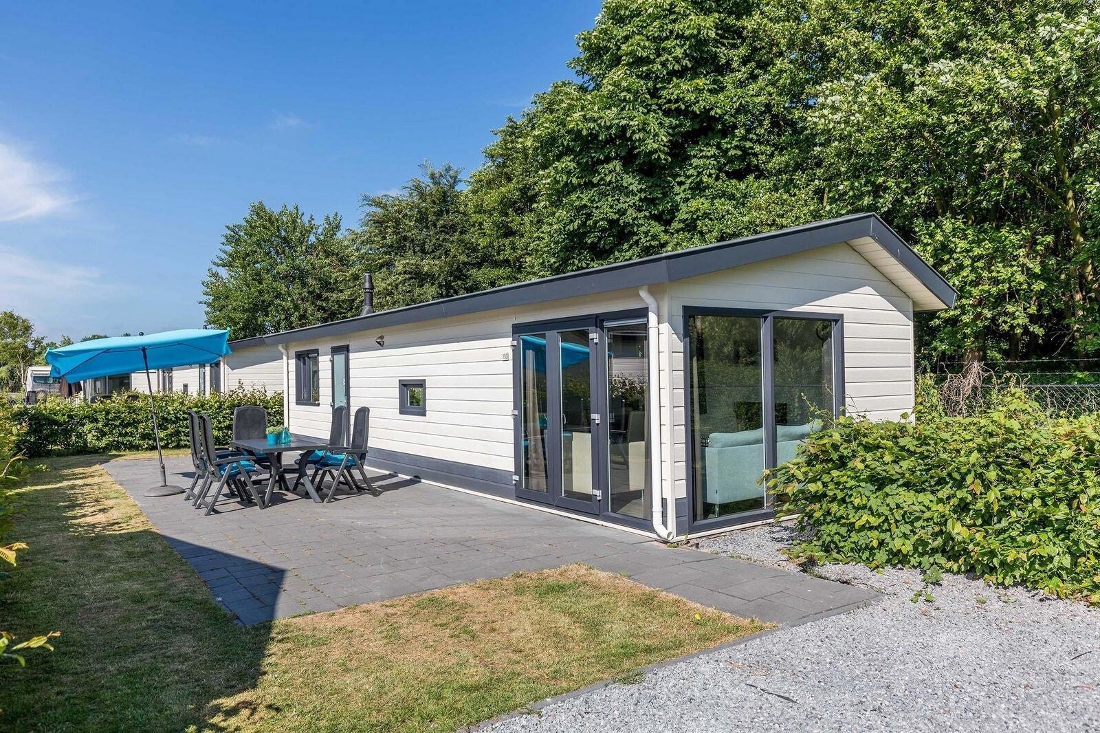Vakantiehuis met omheinde tuin 5 gasten  EuroParcs Parc du Soleil Noordwijk Zuid Holland