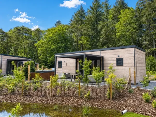 Vakantie Lodge Groeneborg met hottub 4 gasten Dwingeloo, Westerveld, Nederland