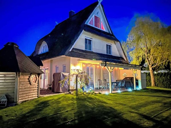 Vakantiehuis met omheinde tuin Wellness Oase 10 gasten Groß Schwansee, Kalkhorst, Duitsland