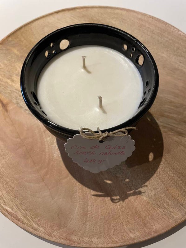 Bougie non parfumée