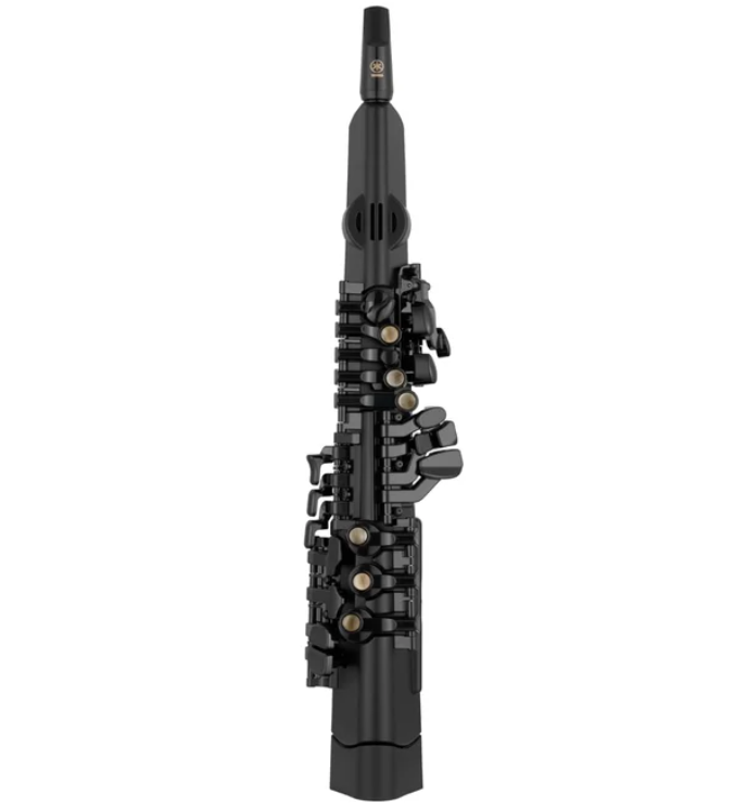 Saxofón digital Yamaha YDS-120 con 56 voces integradas. Este instrumento ofrece una experiencia musical versátil y moderna.