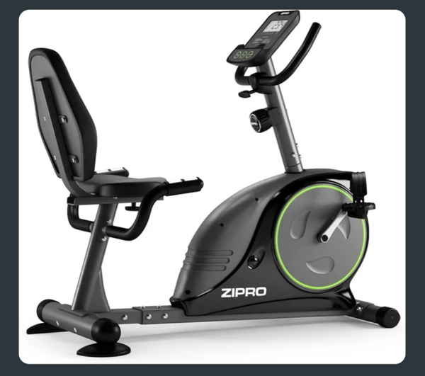 Bicicleta de entrenamiento estática Zipro modelo Easy en talla M. Diseñada para un ejercicio cómodo y efectivo en casa.