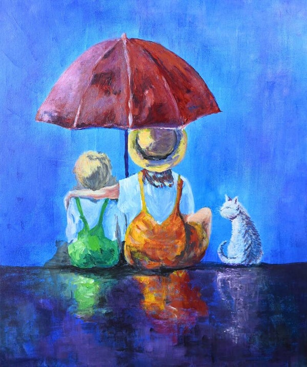 Cocoon de tendresse (50x60 cm-vendu)