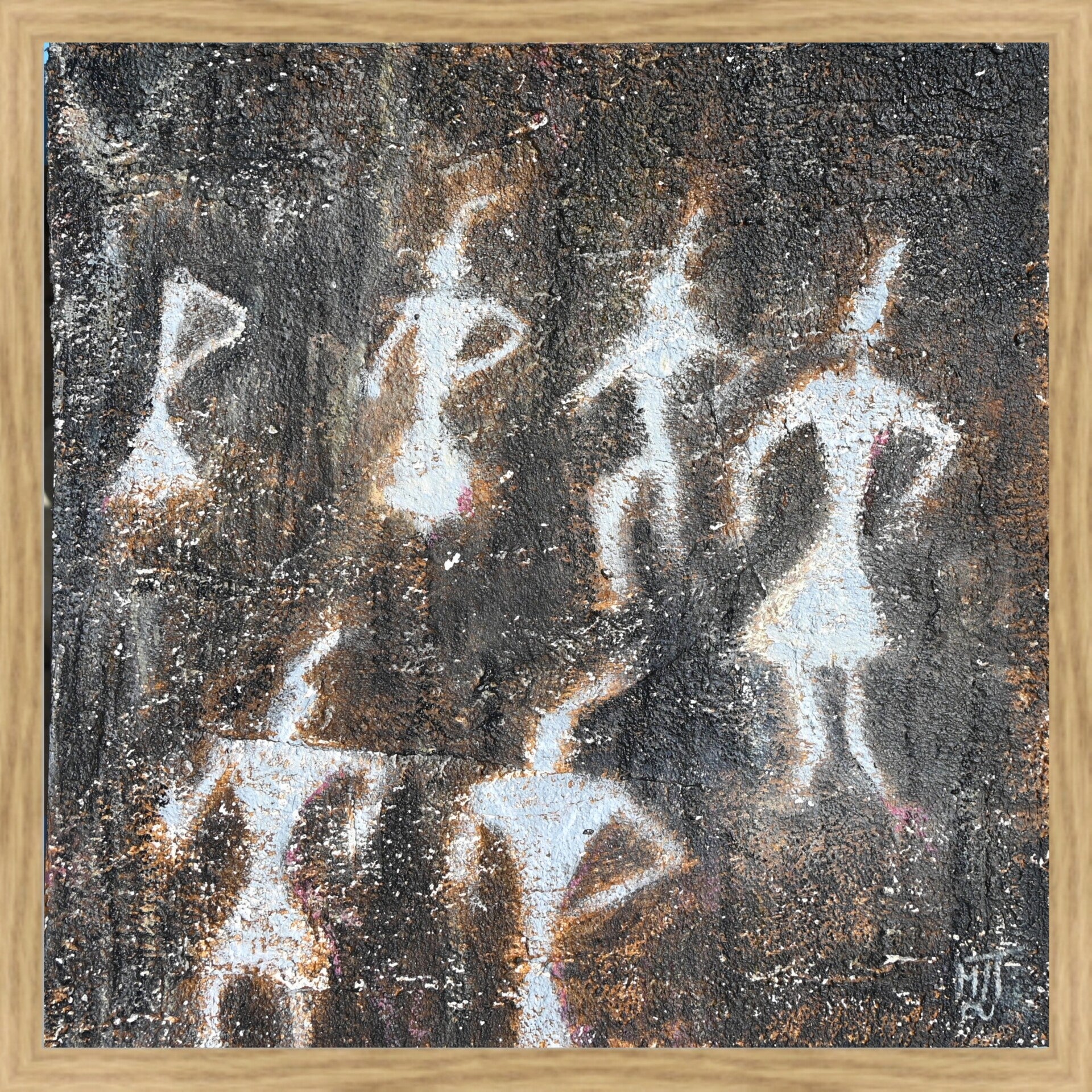 N°1. Heishan — la ronde des coiffes (30x30 cm)