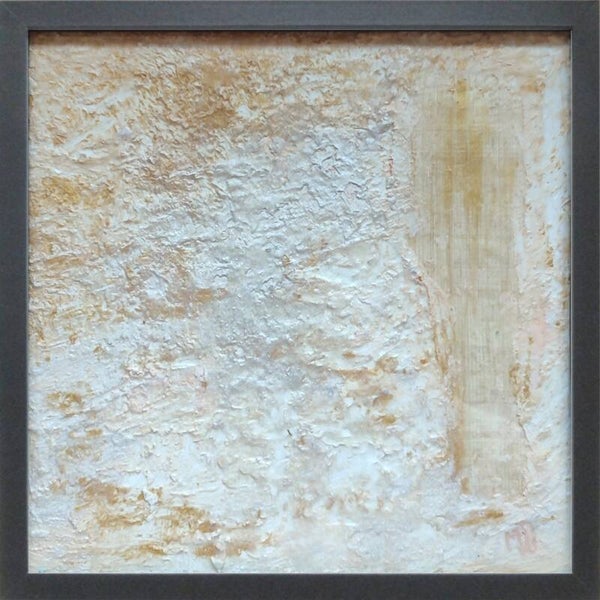 Paroi d’Airain aux Silences Scellés (30x30 cm)