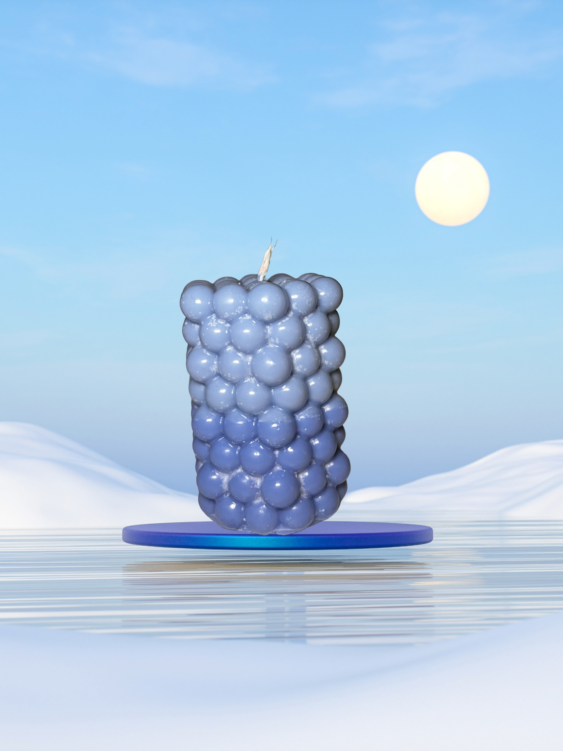 Bubble Soy Scented Candle