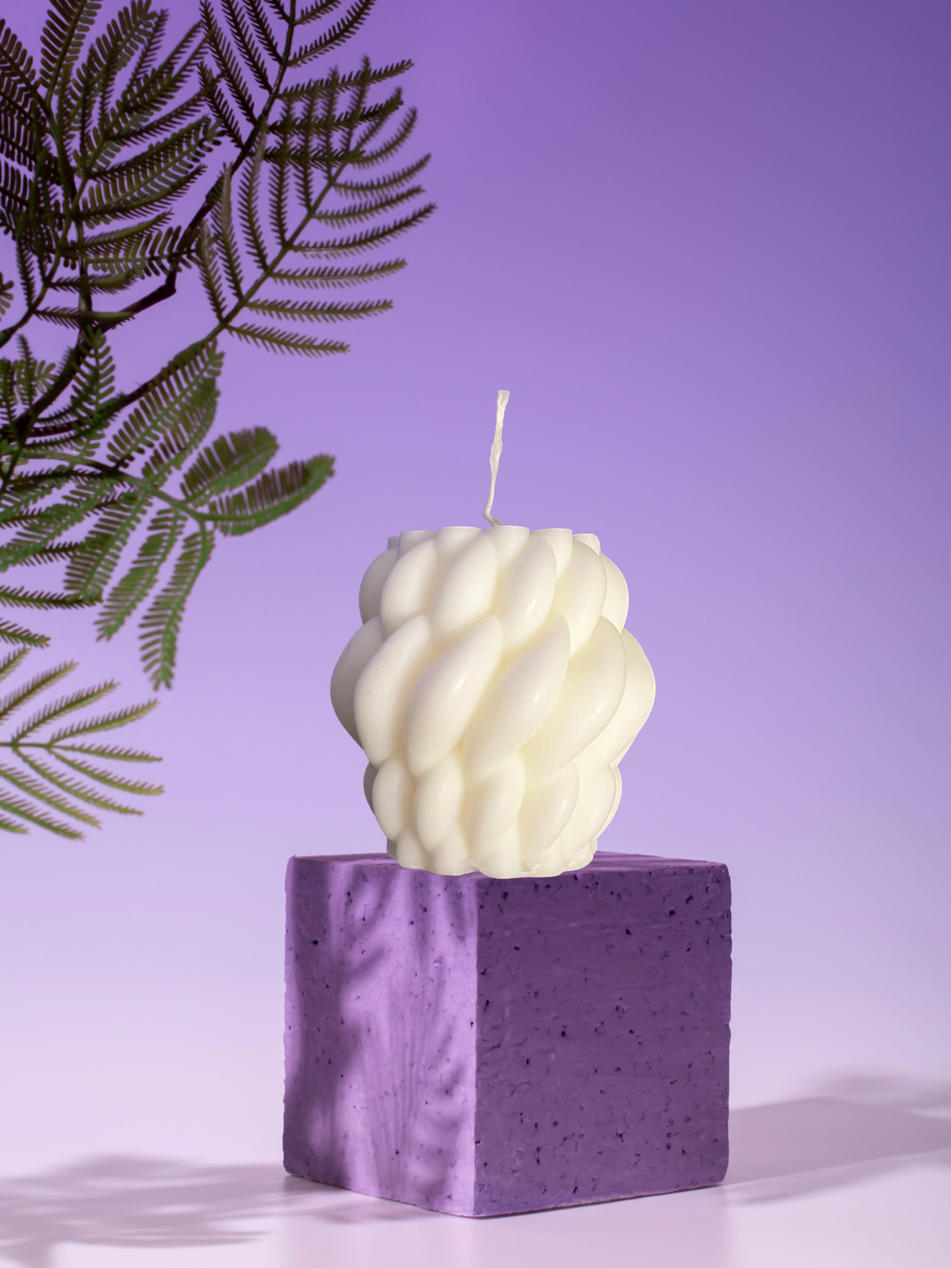 Handmade relaxing essential candle