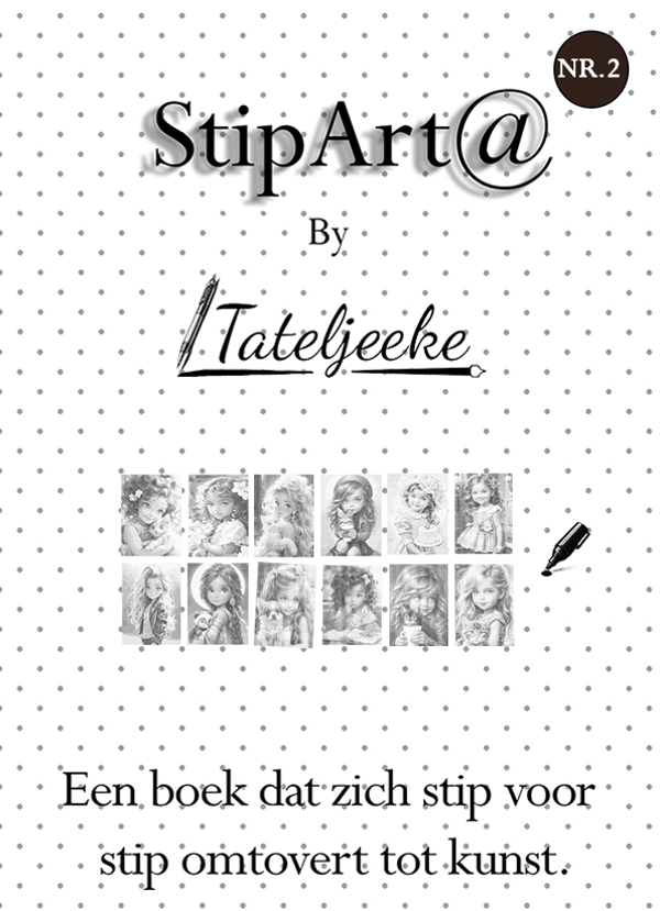 StipArt@ Stipboek 2 meisjes
