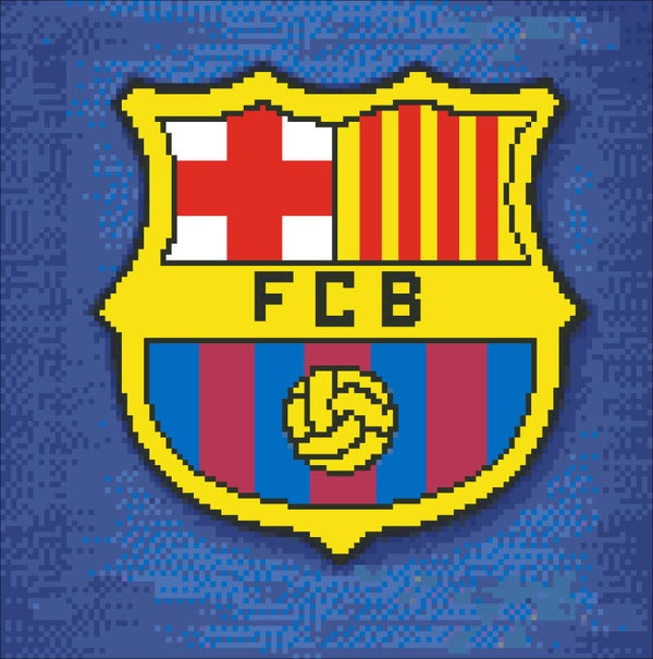 DP 4001084 Logo Barcelona voetbal